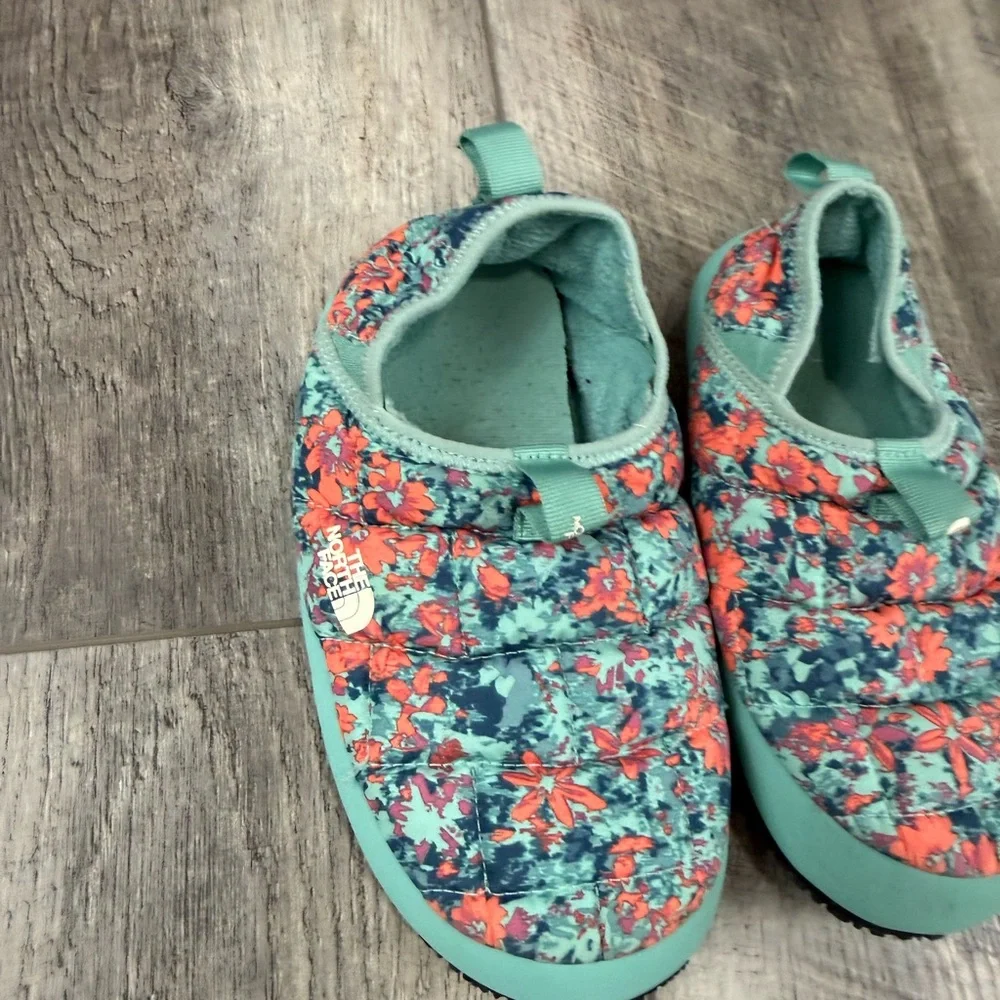 North Face Kids Teal Floral‎ Shoes